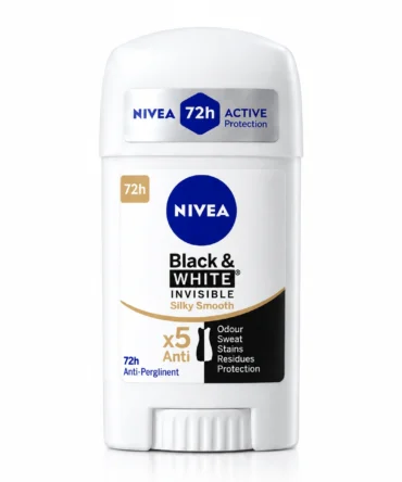 NIVEA Black & White Invisible Silky Smooth Stick Deodorant